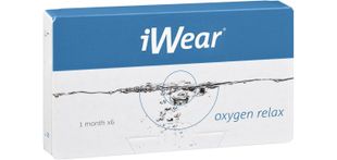 iWear Oxygen Relax - 6er Schachtel - Monatslinsen