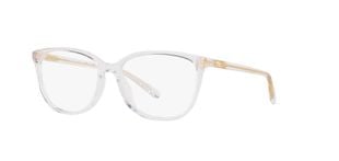 Occhiali da vista Michael Kors Quadrata 0MK4067U Trasparente da Donna