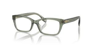 Occhiali da vista Tory Burch Rettangolari 0TY2144U Verde da Donna