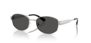 Lunettes de soleil Michael Kors Ovale 0MK1161 Argenté pour Femme