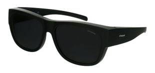 Occhiali da sole Uomo-Donna Polaroid PLD 9003/S Rettangolari Nero opaco