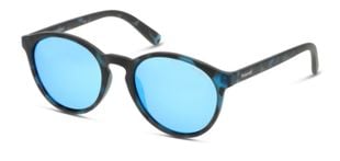 Occhiali da sole Polaroid Kids Ovale PLD 8024/S Blu da Bambino