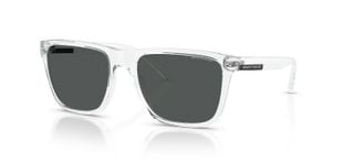 Occhiali da sole Armani Exchange Quadrata 0AX4080S Trasparente da Uomo