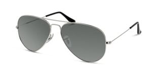 Lunettes de soleil Homme-Femme Ray-Ban 0RB3025 Pilot Argenté