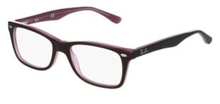 Lunettes de vue Homme-Femme Ray-Ban RX5228 Wayfarer Marron