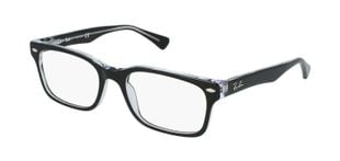 Occhiali da vista Ray-Ban Rettangolari 0RX5286 Nero da Uomo-Donna