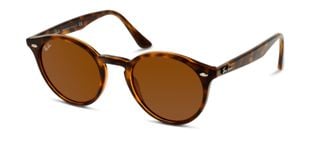 Lunettes de soleil Homme-Femme Ray-Ban 0RB2180 Ronde Ecaille