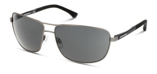 Lunettes de soleil Homme Emporio Armani 0EA2033 Rectangle Gris