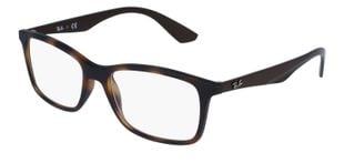 Occhiali Uomo-Donna Ray-Ban 0RX7047 Rettangolari Tartarugato