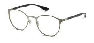 Lunettes de vue Ray-Ban Ronde 0RX6355 Gris pour Homme