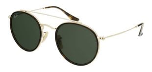 Lunettes de soleil Ray-Ban Ronde 0RB3647N Doré pour Homme-Femme