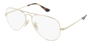 Lunettes de vue Homme-Femme Ray-Ban 0RX6489 Pilot Doré