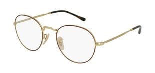 Occhiali Uomo-Donna Ray-Ban 0RX3582V Rotonda Marrone