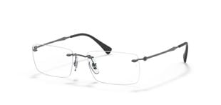 Ray-Ban Quadratisch Brillen 0RX8755 Schwarz für Damen/Herren