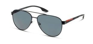 Lunettes de soleil Prada Linea Rossa Aviator 0PS 54TS Noir pour Homme