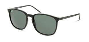 Lunettes de soleil Homme-Femme Ray-Ban 0RB4387 Wayfarer Noir