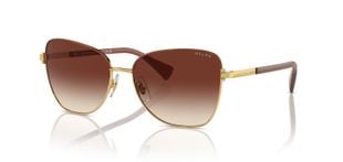 Ralph Sonnenbrillen Damen 0RA4146 Schmetterling Gold