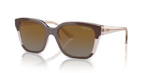 Vogue Quadratisch Sonnenbrillen 0VO5558S Braun für Damen