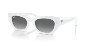 Lunettes de soleil Ray-Ban Fantaisie 0RB4430 Blanc pour Homme-Femme