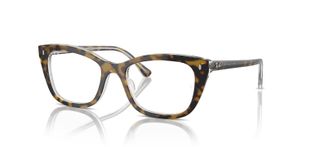 Ray-Ban Brillen Damen/Herren 0RX5433 Quadratisch Havana