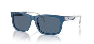 Emporio Armani Sonnenbrillen Herren 0EA4224 Rechteckig Blau