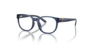 Lunettes de vue Polo Prep Ronde 0PP8549U Bleu pour Enfant
