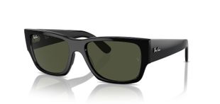 Occhiali da sole Ray-Ban Rettangolari 0RB0947S Nero da Uomo-Donna