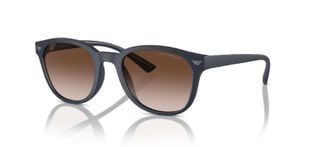 Occhiali da sole Uomo Emporio Armani 0EA4225U Rotonda Blu