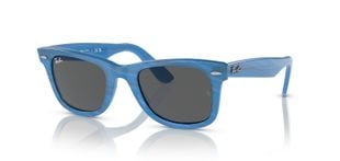 Lunettes de soleil Ray-Ban Carré 0RB2140 Bleu pour Homme-Femme