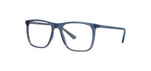 Unofficial Rechteckig Brillen 0UO3056 Blau für Herren