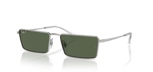 Ray-Ban Sonnenbrillen Damen/Herren 0RB3741 Rechteckig Sillber