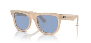 Lunettes de soleil Ray-Ban Wayfarer 0RBR0502S Beige pour Homme-Femme