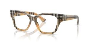 Burberry Schmetterling Brillen 0BE2420 Beige für Damen