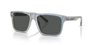 Emporio Armani Quadratisch Sonnenbrillen 0EA4232 Grau für Herren