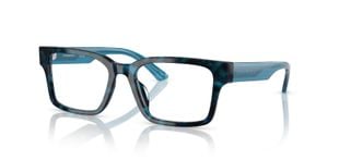 Lunettes de vue Emporio Armani Rectangle 0EA3245U Bleu pour Femme