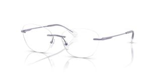 Lunettes de vue Emporio Armani Ronde 0EA1167 Violet pour Femme