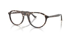 Ray-Ban Quadratisch Brillen 0RX5441 Havana für Damen/Herren