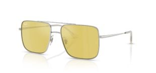 Occhiali da sole Ray-Ban Quadrata 0RB3758 Argento da Uomo-Donna
