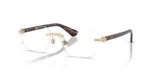 Lunettes de vue Burberry Rectangle 0BE1392 Doré pour Homme