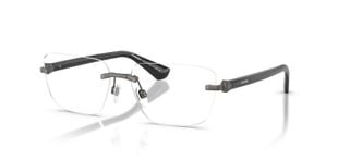 Lunettes de vue Burberry Rectangle 0BE1392 Gris pour Homme