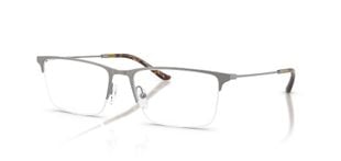Emporio Armani Rechteckig Brillen 0EA1171 Grau für Herren