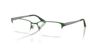 Occhiali da vista Ralph Lauren Rettangolari 0RL5089 Verde da Uomo
