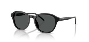 Lunettes de soleil Emporio Armani Ronde 0EA4247U Noir pour Homme
