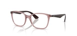 Ray-Ban Quadratisch Brillen 0RX7066 Violett für Damen/Herren