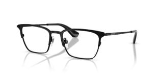 Occhiali da vista Burberry Rettangolari 0BE1401 Nero da Uomo