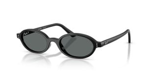 Occhiali da sole Ray-Ban Ovale 0RB4472 Nero da Uomo-Donna