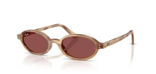 Occhiali da sole Ray-Ban Ovale 0RB4472 Tartarugato da Uomo-Donna
