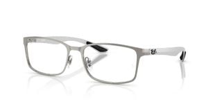 Occhiali da vista Ray-Ban Rettangolari 0RX8424 Grigio da Uomo-Donna