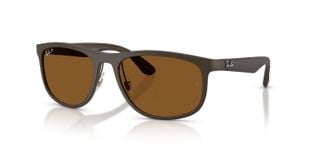 Occhiali da sole Ray-Ban Quadrata 0RB4468 Beige da Uomo-Donna