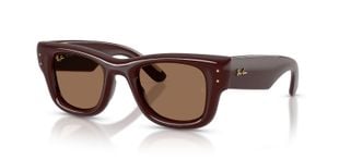 Occhiali da sole Ray-Ban Quadrata 0RB4940 Marrone da Uomo-Donna